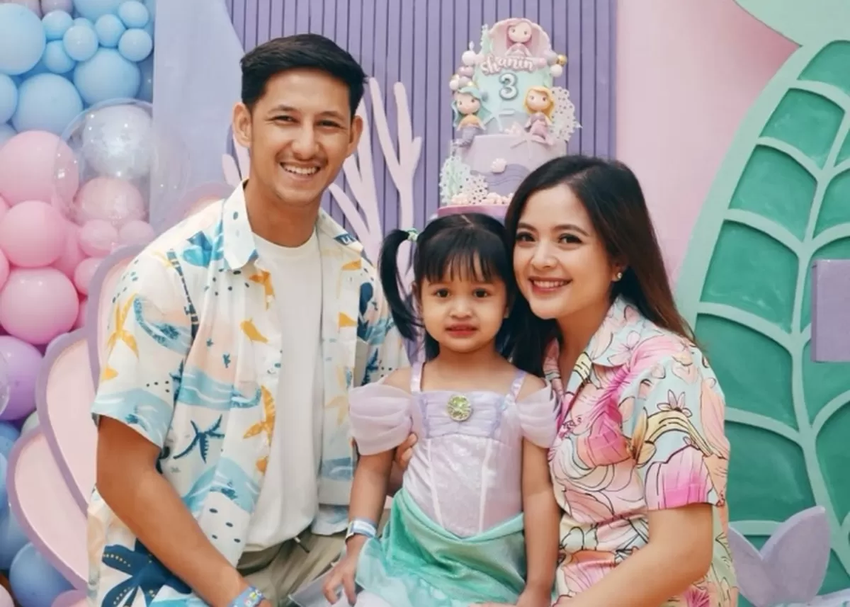 Tasya Kamila rayakan ulang tahun ketiga Shanina. (Instagram/@tasyakamila)