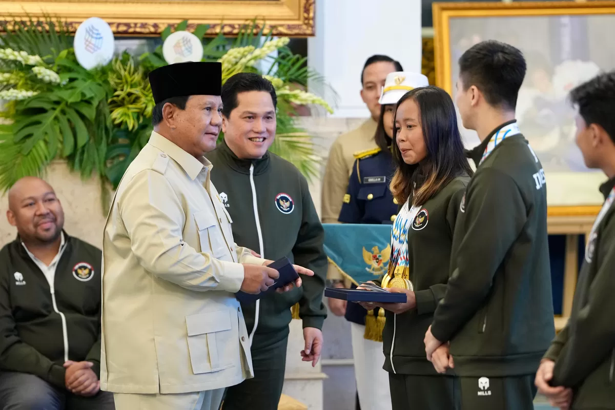 Presiden Prabowo apresiasi prestasi tim Indonesia. (Dok. BRI)