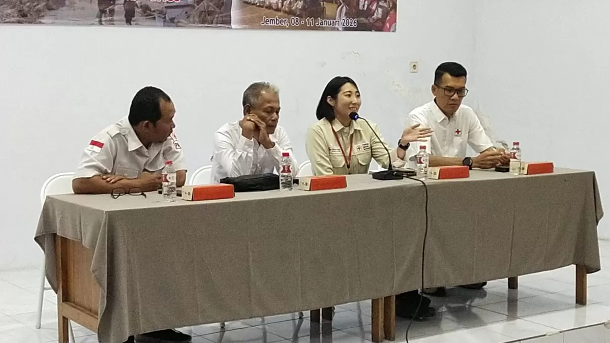 Hadapi ancaman bencana multirisiko, PMI Jember perkuat kapasitas relawan bersama Palang Merah Jepang (Dok. BRI)