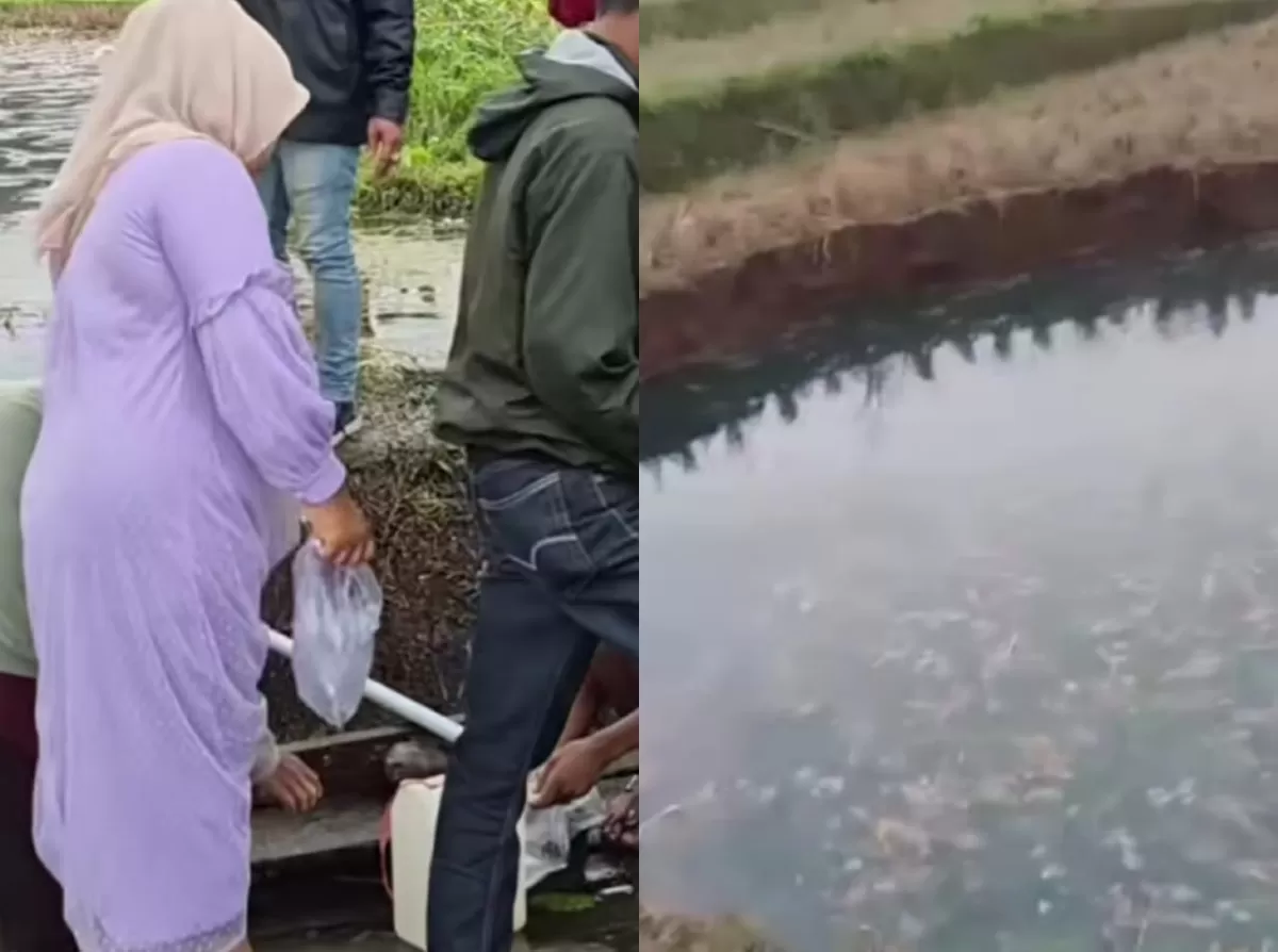 Wagub Sumbar Vasko Ruseimy imbau warga usai viral air sinkhole di Limapuluh Kota langsung diminum.  (Instagram/pdg24jam)