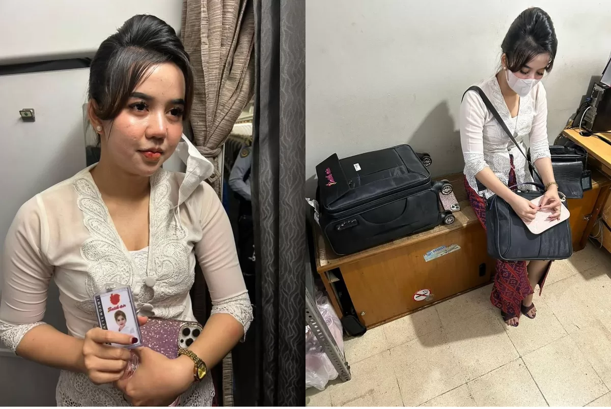 Khairunnisa Nisya pramugari gadungan Batik Air yang kini mendapat tawaran sekolah pramugari gratis (X)