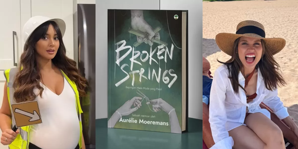 Cinta Laura ungkap rasa kagumnya terhadap Aurelie Moeremans yang sudah berani menerbitkan buku &lsquo;Broken Strings&rsquo;. (Instagram/claurakiehl/aurelie)