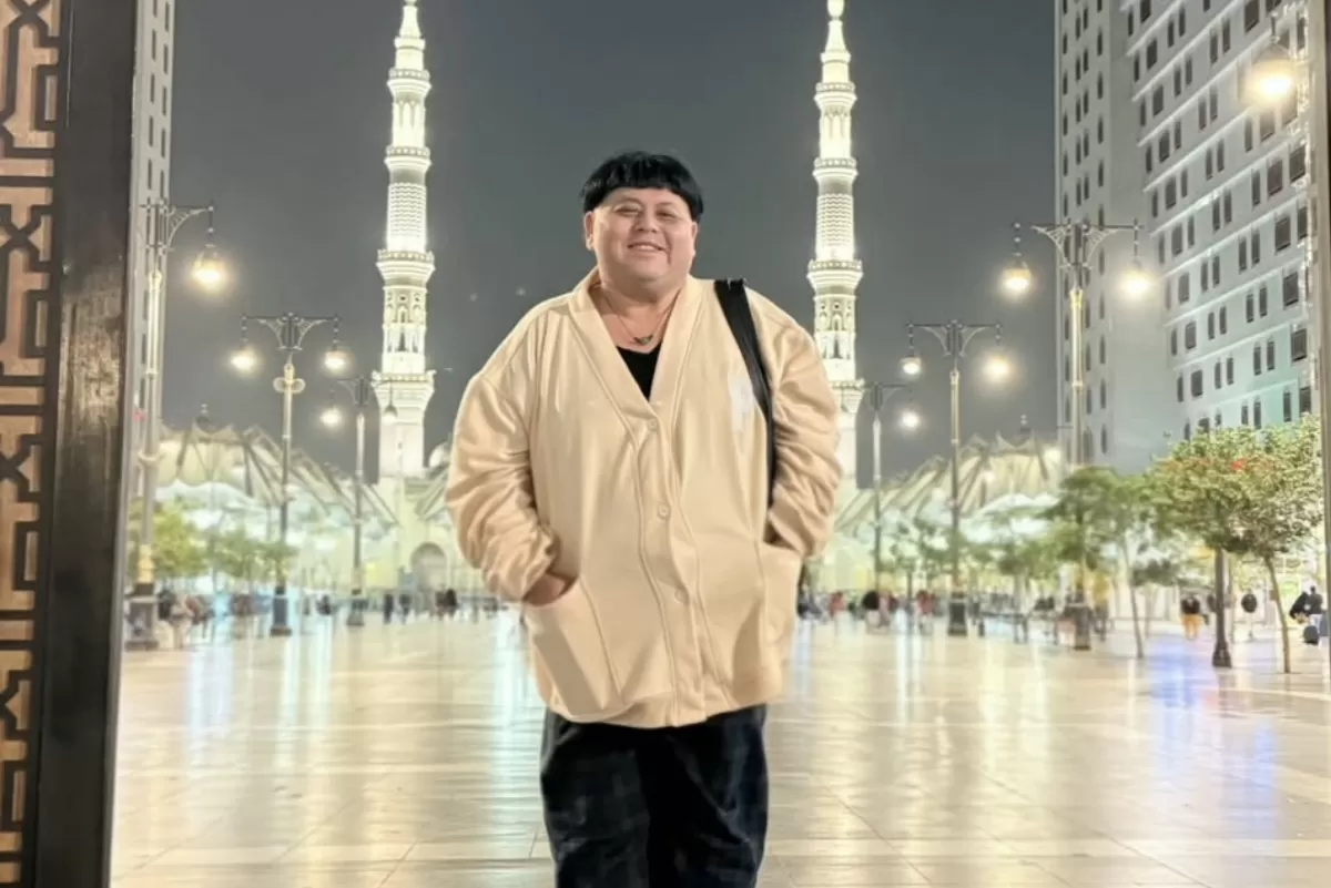 Potret Papham umrah di awal 2026. (Instagram/@papham)