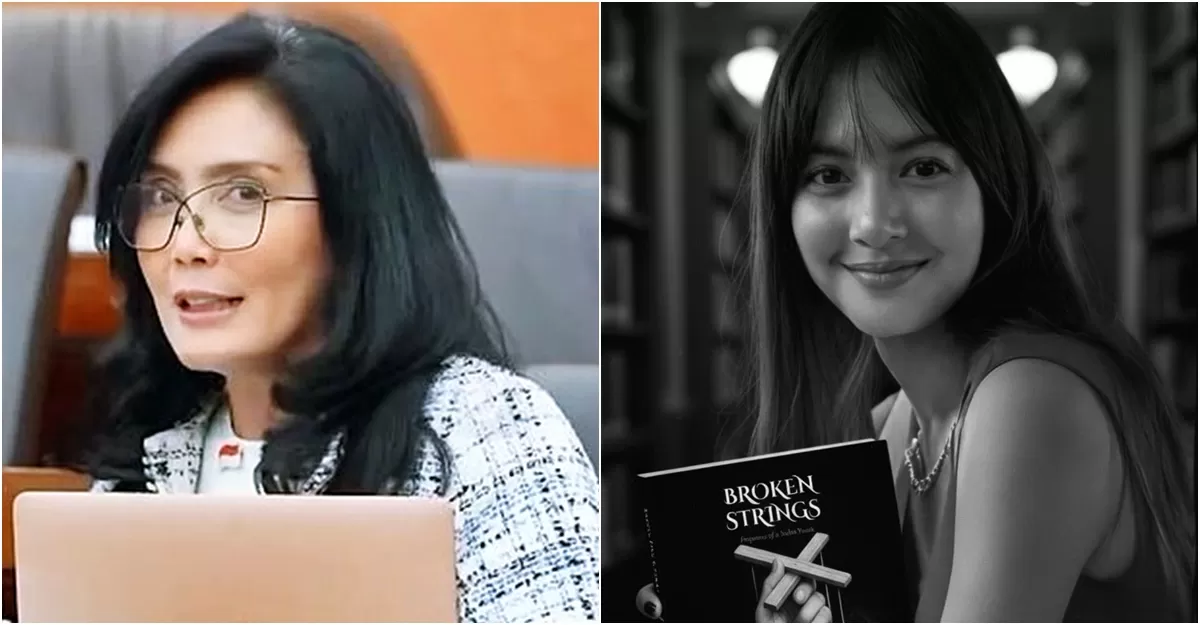 Potret Rieke Diah Pitaloka suarakan kasus child grooming yang menimpa Aurelie Moeremans usai buku Broken Strings viral (Instagram/riekediahp/aurelie)