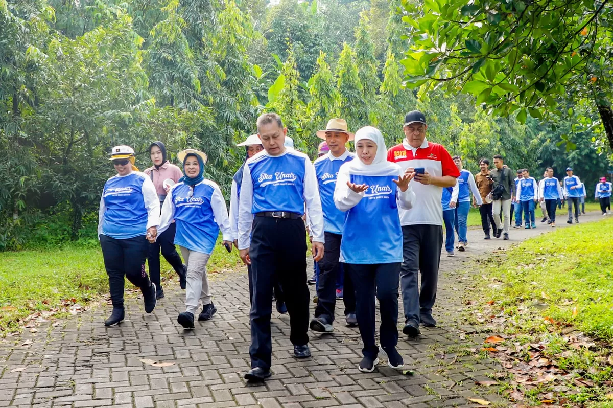 Gubernur Jawa Timur Khofifah Indar Parawansa saat di Jember. (Dok Pemprov Jatim)