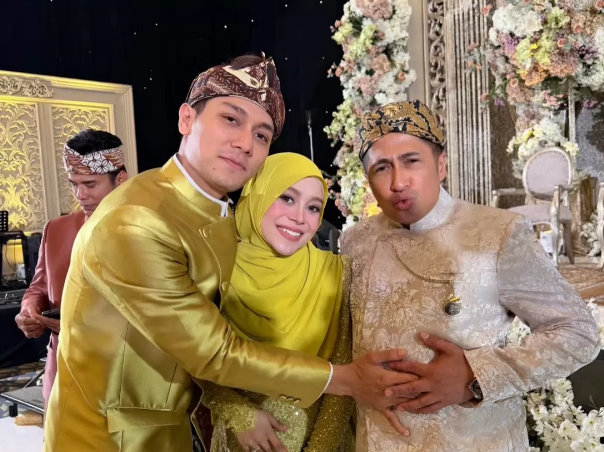 Potret Lesti Kejora gelar gender reveal dan 7 bulanan anak ketiga. (Instagram/@irfamhakim75)