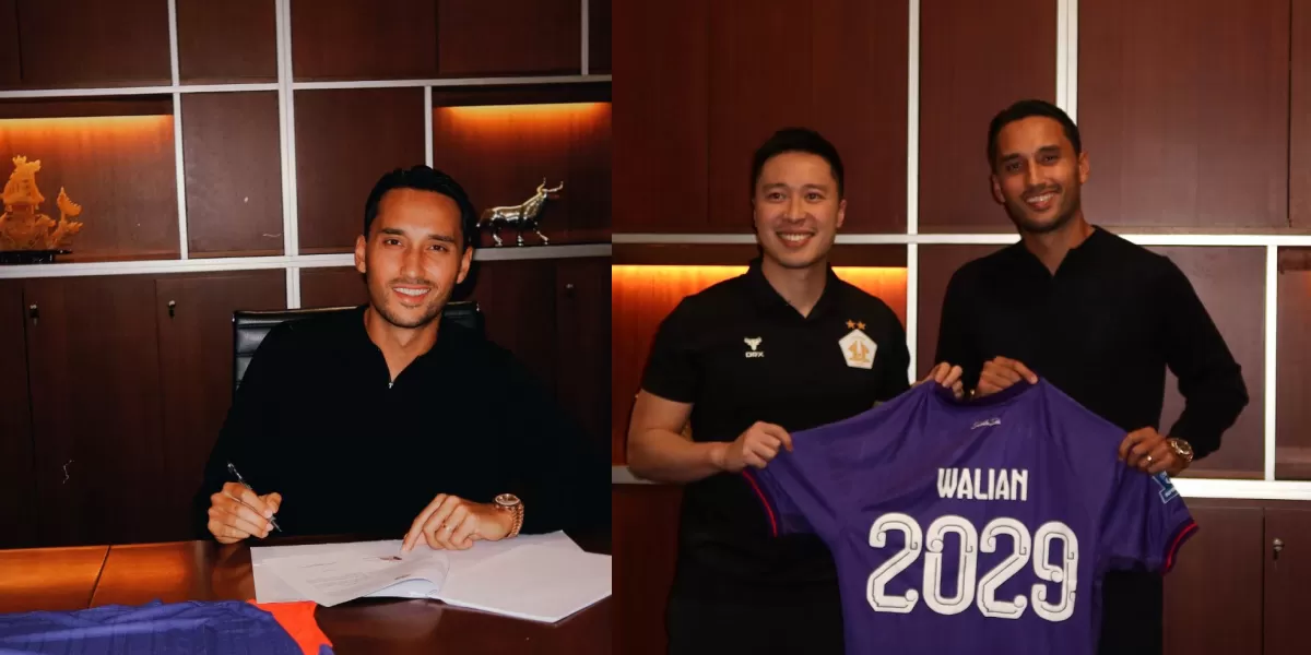 Ezra Walian resmi bertahan di Persik Kediri hingga 2029. (X/ persikfckediri)