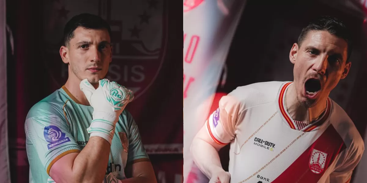 Dua wajah baru Persis Solo, Vukasin Vranes siap menjaga gawang, Dusan Mijic siap mengawal lini belakang. (X/IndosFC)