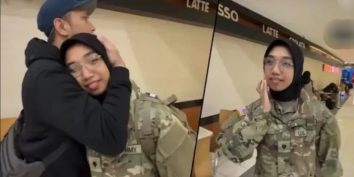 Kezia Syifa WNI jadi tentara Amerika  (Instagram @abi.dzar_alghifary)
