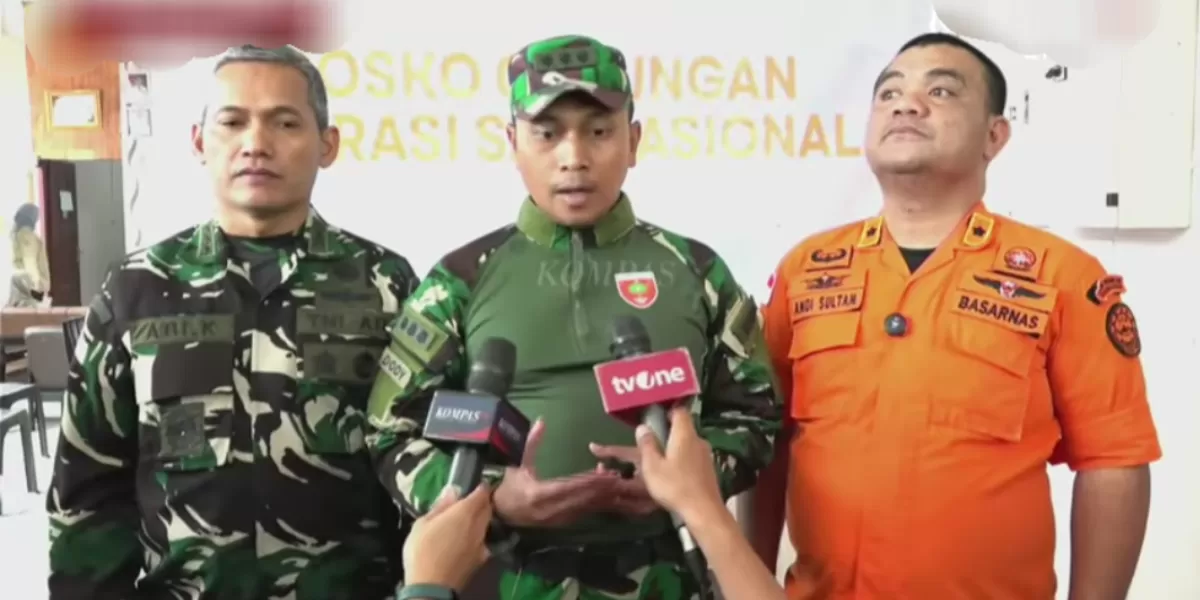 Kolonel Inf Dody Triyo Hadi sebut black box ATR 42 telah ditemukan  (YouTube KOMPASTV )
