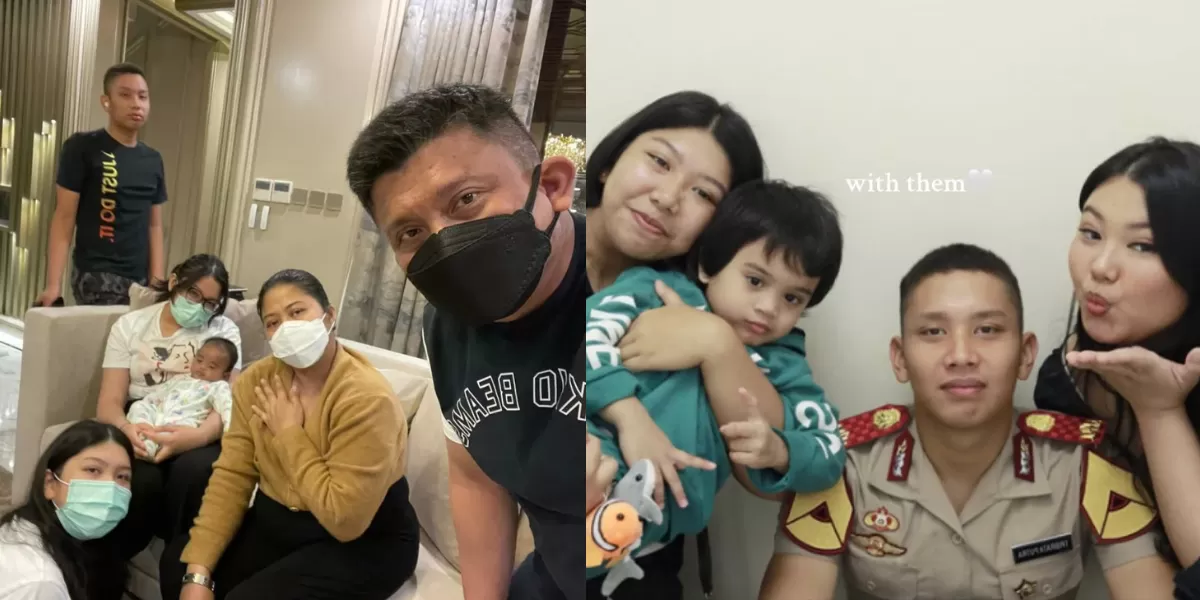 Potret Ferdy Sambo, Putri Candrawathi, dan keempat anaknya. Merasa sedih karena mereka tumbuh tanpa kehadiran kedua orang tua. (Threads/putri_candrawathi)