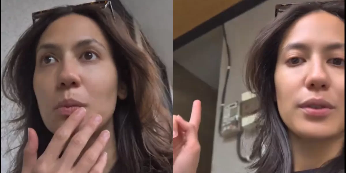 Pevita Pearce takut dengan bunyi token. Dikira sebagai bunyi bom atau ada yang mau meledak. (Tangkapan layar TikTok/chubathedog)