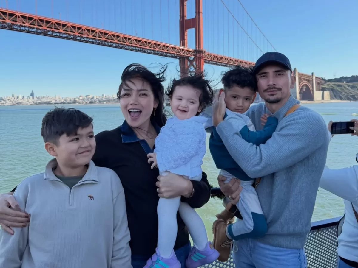 Potret Hagia anak Jessica Iskandar yang mulai masuk fase toddler. (Instagram/@inijedar)