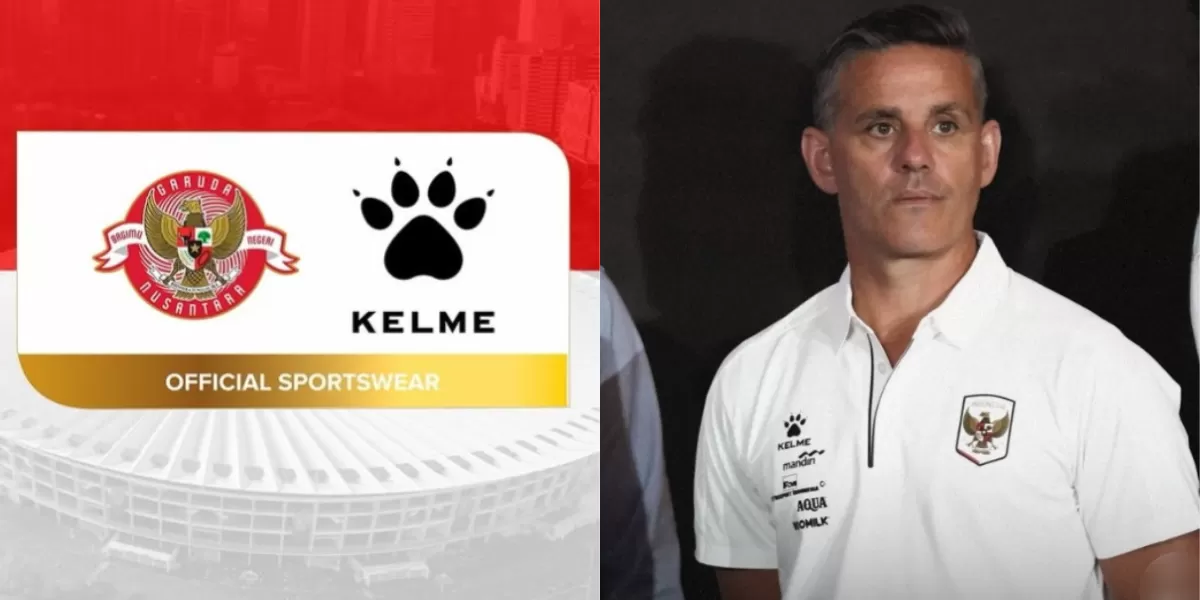 Pelatih Timnas John Herdman dibalut Jersey dari Kelme (Instagram @kelme.id)