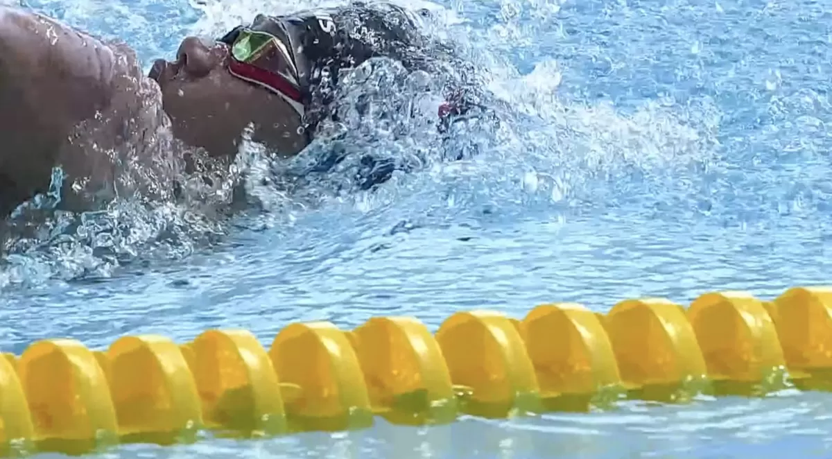 Jendi Pangabean tampil dominan di nomor para renang ASEAN Para Games Thailand 2025. (X/ainurohman)