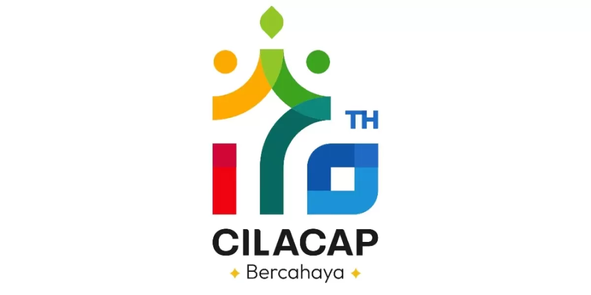 :Logo resmi HUT ke-170 Kabupaten Cilacap karya Achmad Afinadi asal Wonosobo.  (Instagram/kreativi.id)