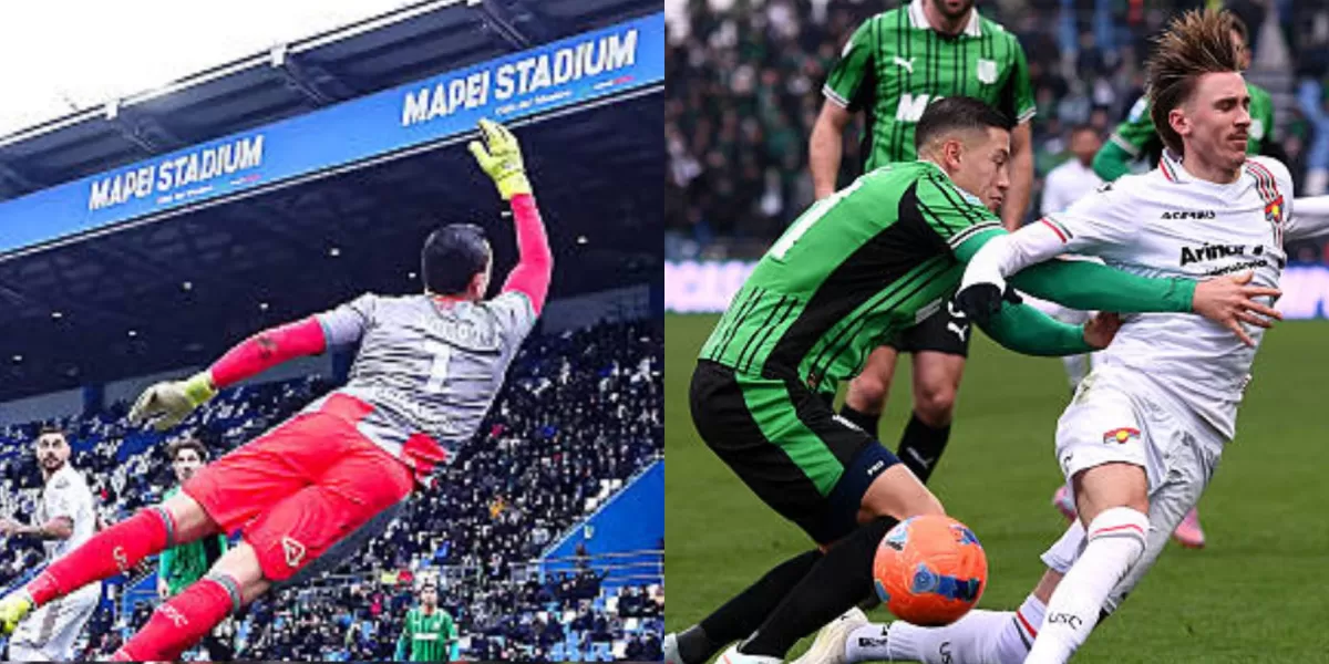 Dua putra terbaik Timnas Indonesia, Jay Idzes dan Emil Audero, beradu peran di Serie A. (X/idvoetbal)