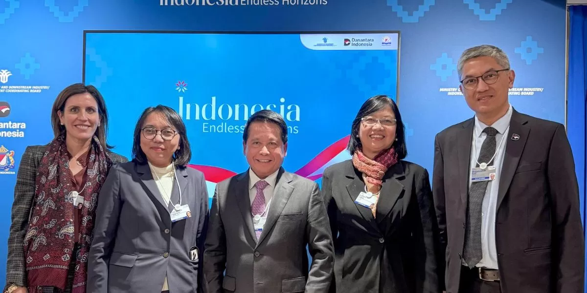 Direktur Utama BRI saat menghadiri WEF Davos 2026 (Dok. BRI)
