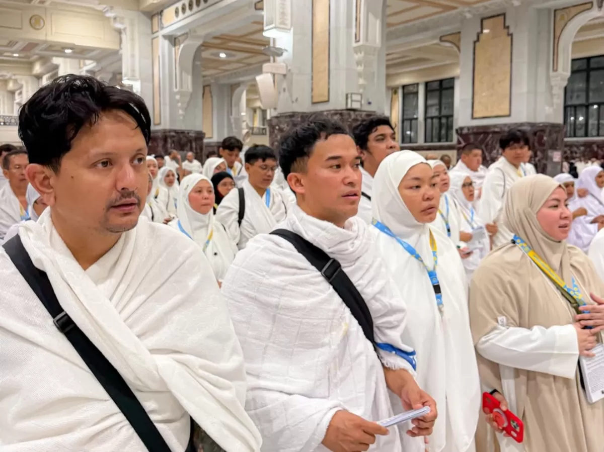 Anwar BAB umrah di tahun 2026 sebelum memasuki Ramadhan. (Instagram/@anwar_bab)