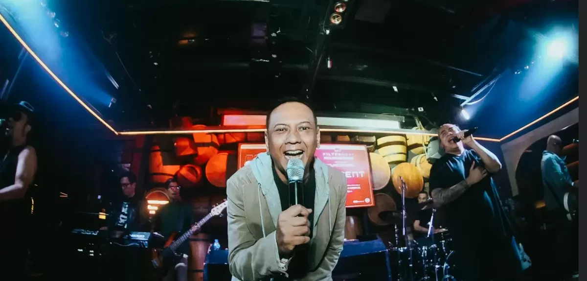 Lucky Widja, sosok vokalis Element yang meninggal dunia (Instagram @luckywidja)