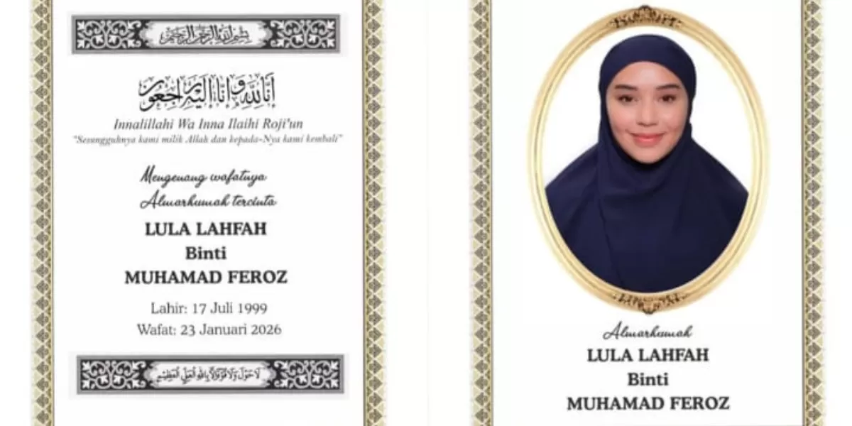 Potret buku Yasin dengan foto mendiang Lula Lahfah yang akan segera dicetak, inisiatif dari anggota grup WhatsApp &lsquo;Hanampol&rsquo;. (Instagram story/awkarin)