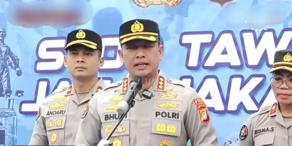 Polda Metro Jaya rilis terkait kasus es spons (YouTube KOMPASTV )