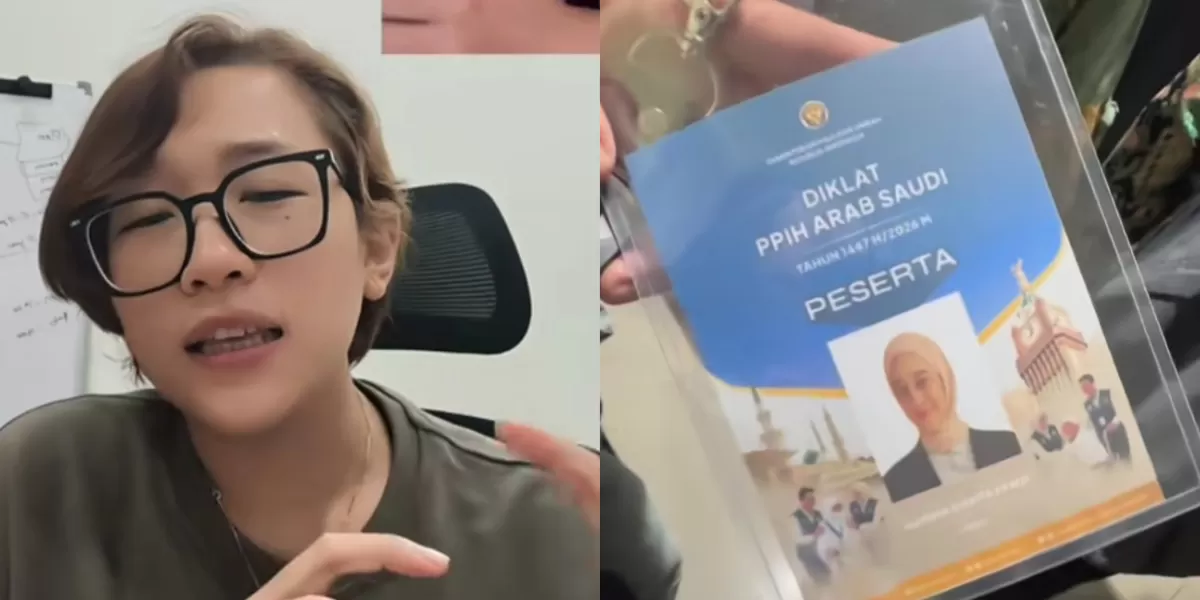 Tiktoker Silvia Tjoa tentang didepaknya Chiki Fawzi dari PPIH  (Tiktok @SilviaTjoa)