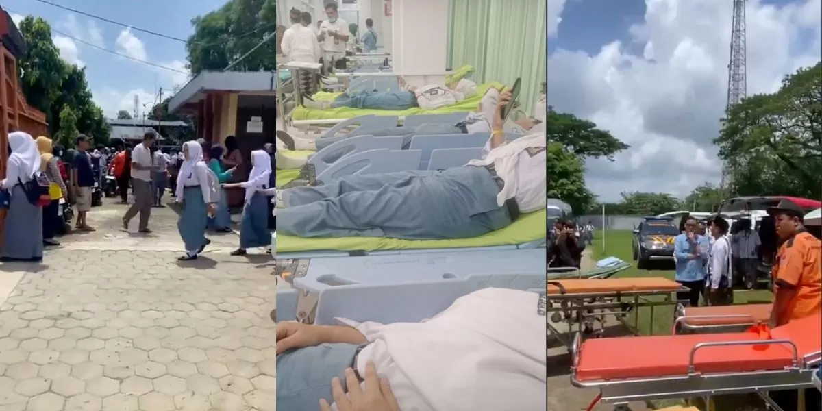 Deretan fakta insiden keracunan MBG di SMAN 2 Kudus (Kolase X/@tomikalaza, @Jateng_twit)