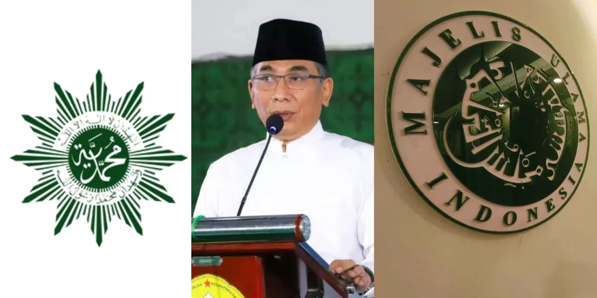 Kontroversi Gus Yahya dukung Board of Peace, beda dari Muhammadiyah dan MUI. (Kolase Muhammadiyah.or.id/MUI.or.id/Instagram/gusyahyastaquf)