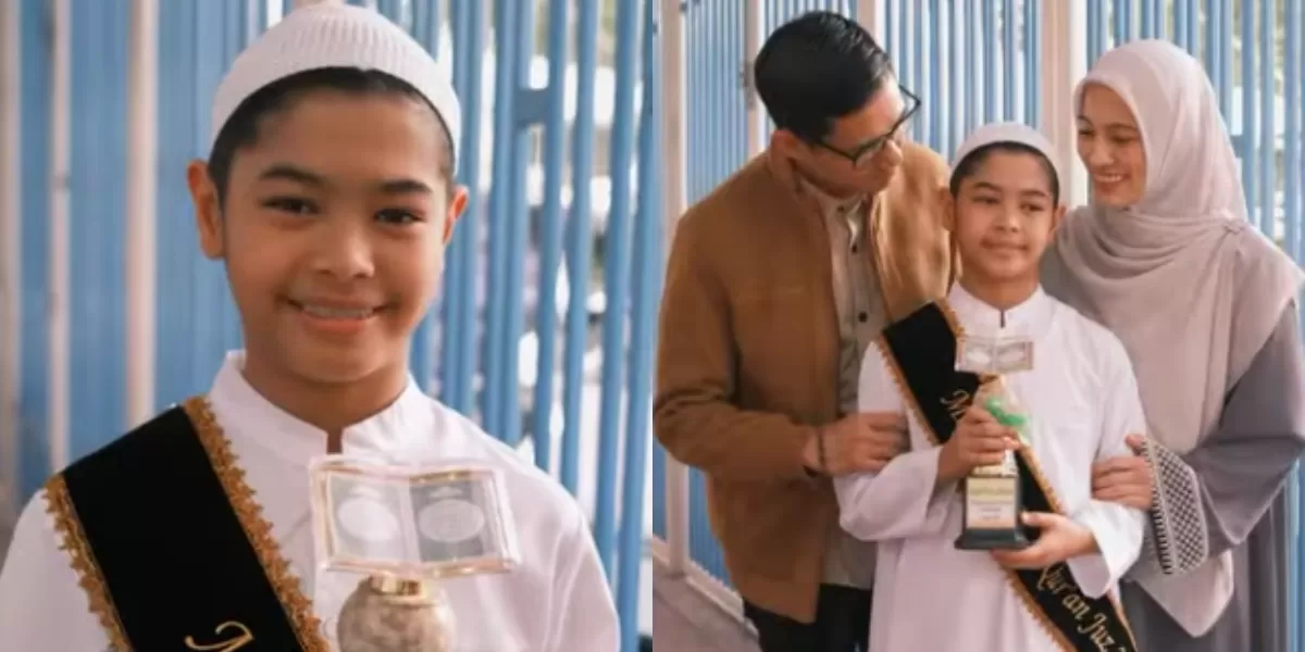 Potret Rendra, putra sulung Alyssa Soebandono dan Dude Harlino yang sudah berhasil menghapal 4 juz Alquran. (Instagram/ichasoebandono)