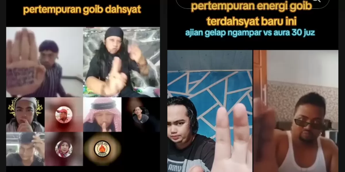 Hukum Islam mengatur tegas soal praktik perdukunan dan mereka yang mempercayainya. (Kolase tangkap layar Tiktok/@spiritualtauhid1)