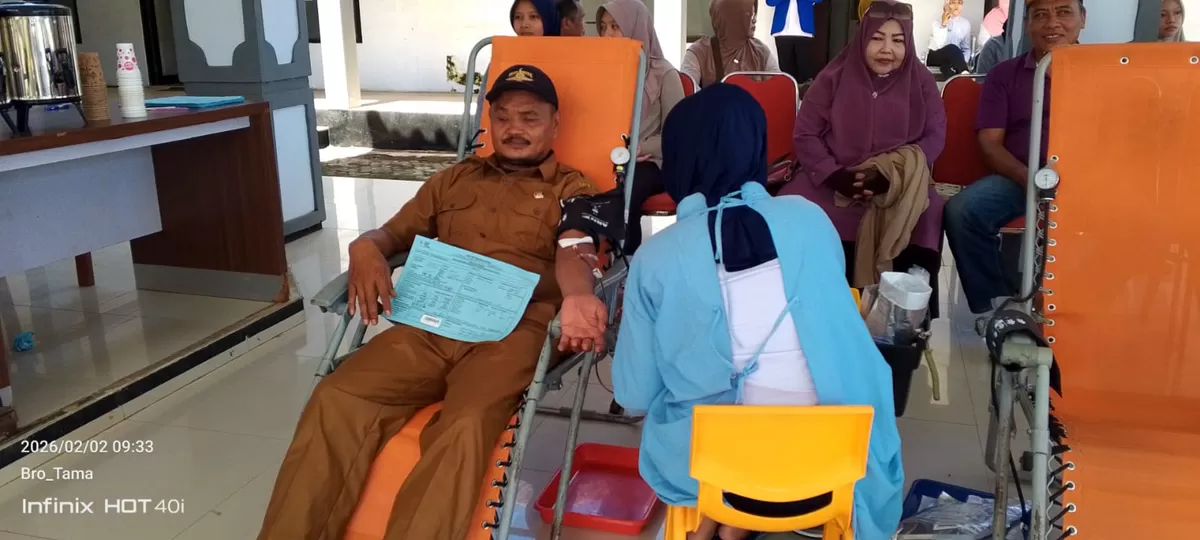 PMI Kecamatan Sumberbaru sumbang 41 kantong darah ke UDD Jember. (Dok. PMI Jember)
