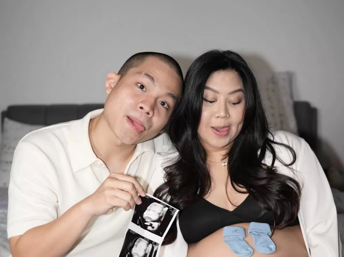 Potret maternity shootnya Cellos dan Natasha Putri. (Instagram/@celloszxz)