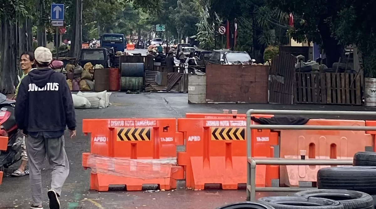 Penampakan kondisi di sekitar lokasi syuting film Extraction: Tygo yang dibintangi Lisa BLACKPINK, ramai jadi perbincangan di medsos (X/txtdaritng)