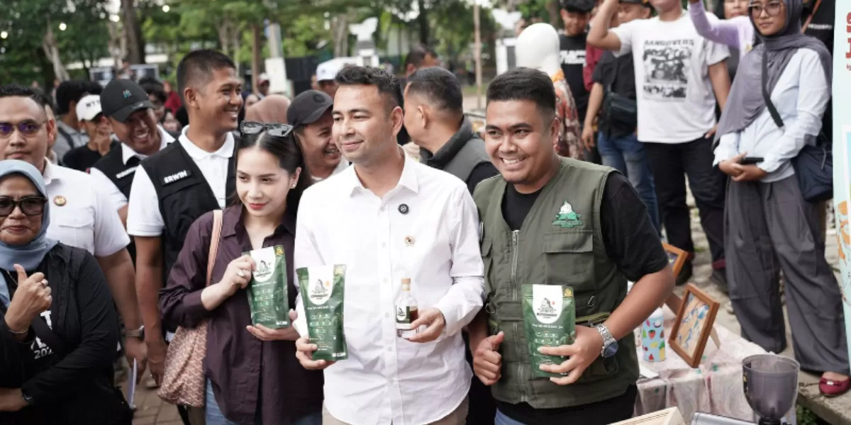 Raffi Ahmad sebagai UKP Bidang Pembinaan Generasi Muda dan Pekerja Seni dan Waketum ICCN untuk UKP Mendengar di Subang. (Dok.UKP)