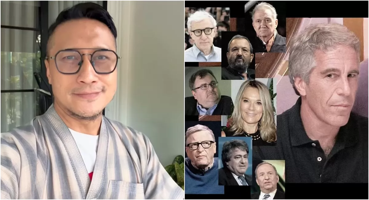 Potret Arie Untung yang ikut soroti Epstein Files yang belakangan ini ramai diperbincangkan publik, singgung para pemimpin dzalim hingga nama orang Indonesia yang masuk dalam list (Instagram/ariekuntung)