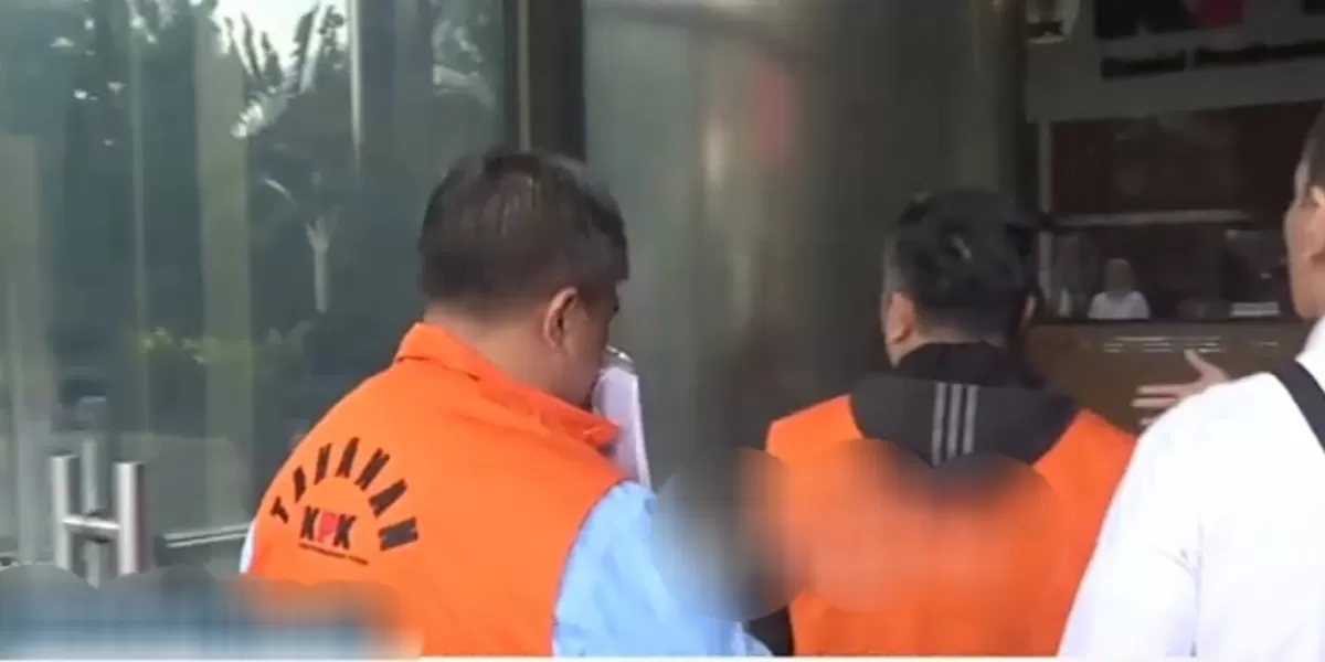 2 diantara belasan pegawai bea cukai yang terjaring OTT KPK  (YouTube KOMPASTV )