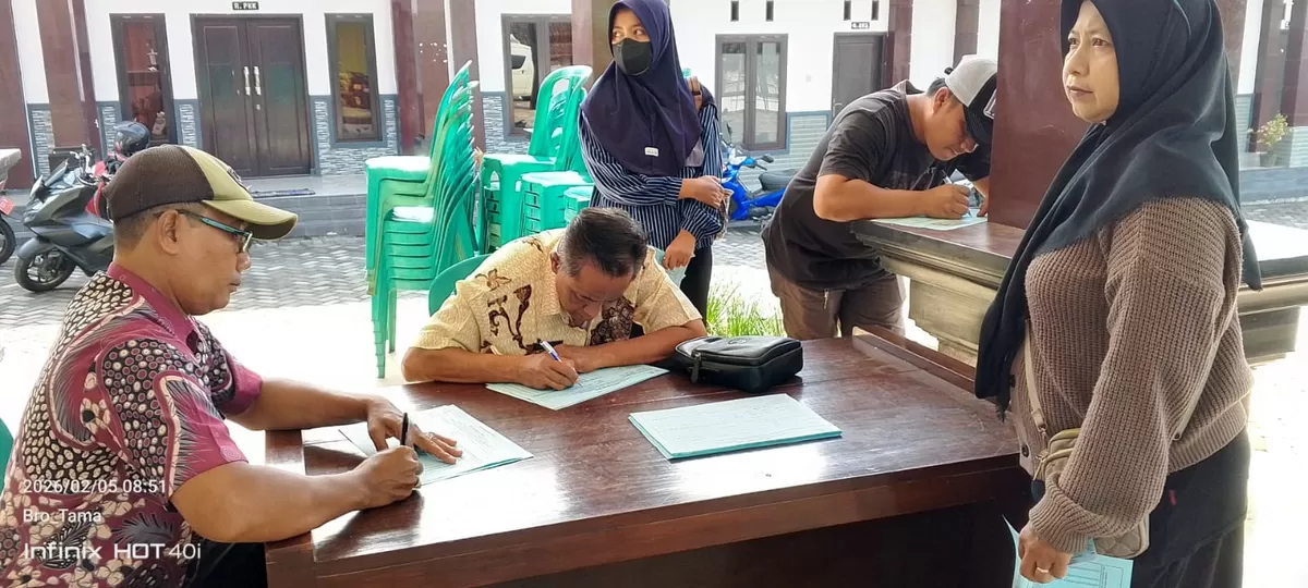 Warga desa Bangsalsari sumbangkan 77 kantong darah.  (Dok. PMI Jember)