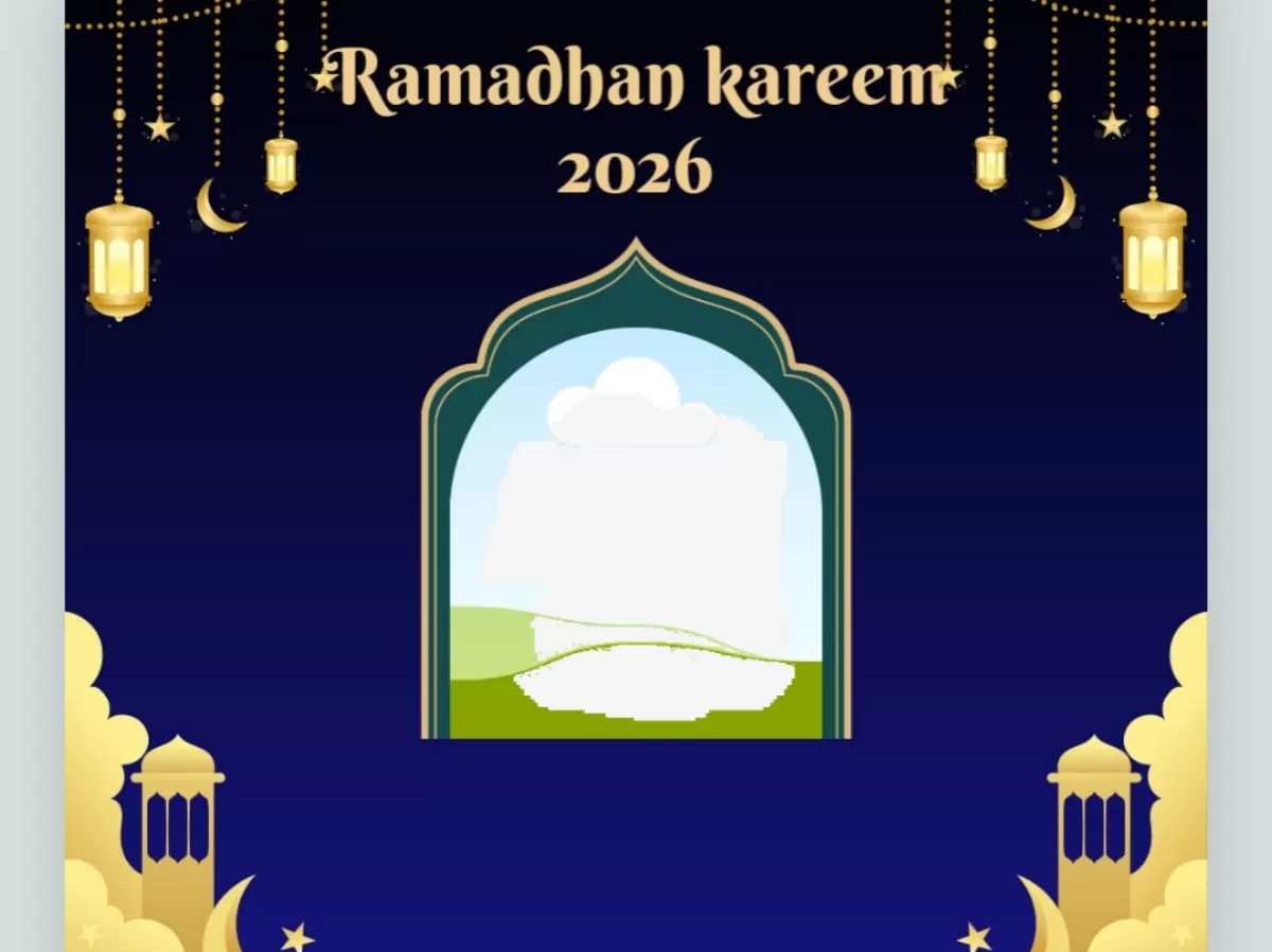Twibbon Ramadhan 1447 Hijriah. (Twibbonize.com/KI AGUS FARIS NABIL)