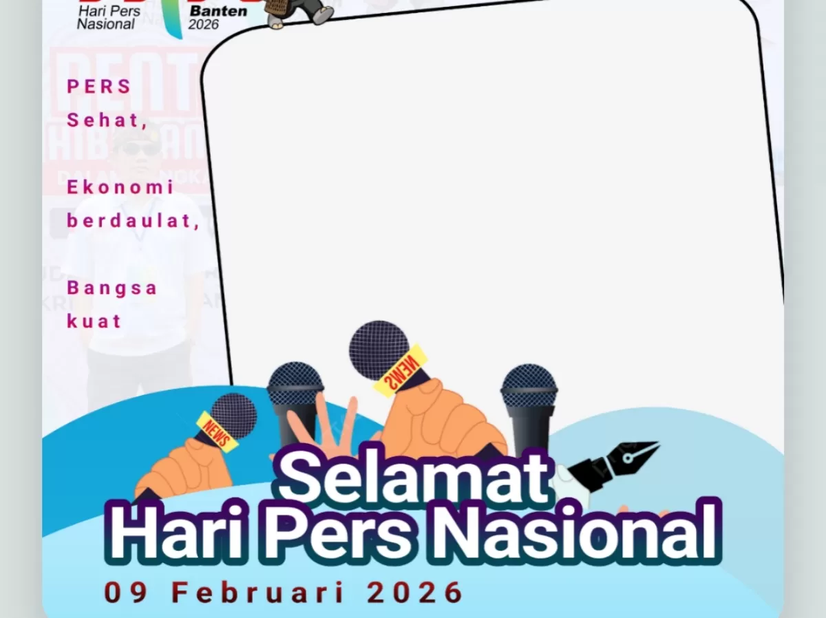 &lrm;Twibbon Hari Pers Nasional 2026. (Twibbbinize.com/MITRANEWS.NET)