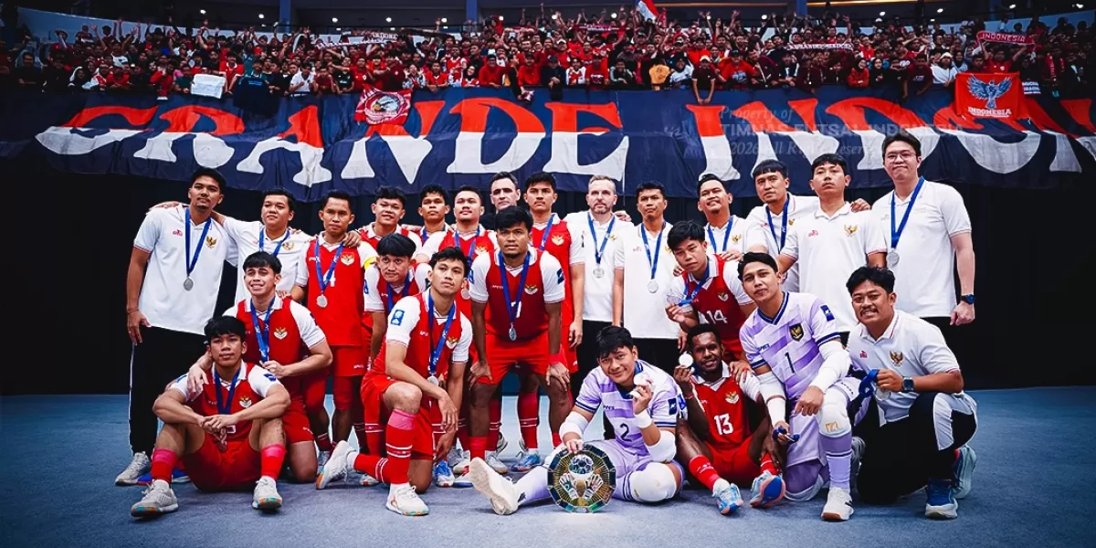 Skuad Timnas Futsal Indonesia memberi perlawanan sengit hingga adu penalti melawan Iran di final AFC Futsal Asian Cup 2026 (Instagram/@timnasfutsal)