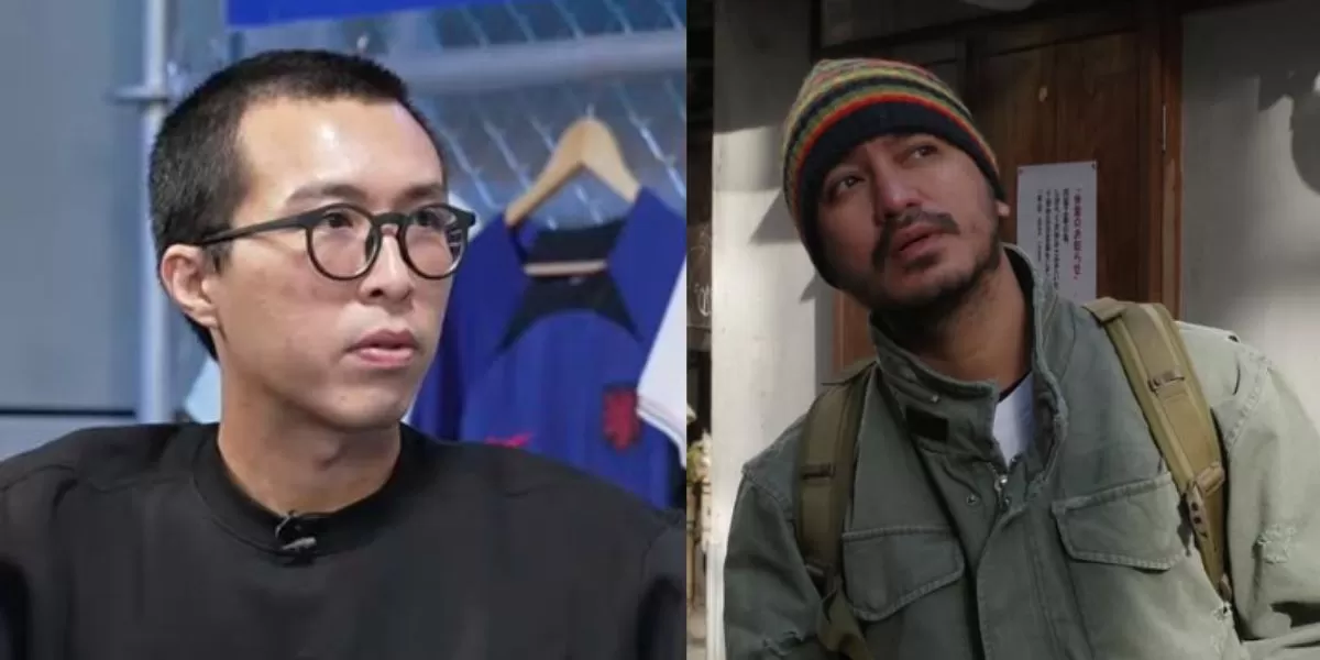 Dokter Tirta (kiri) yang ikut angkat bicara soal kasus dugaan pelecehan seksual Mohan Hazian (Kolase Instagram/@mohanhazian, YouTube VINDES)