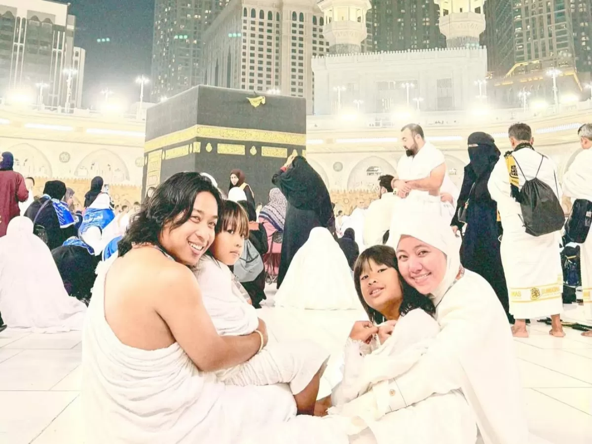 Potret Praz Teguh umrah. (Instagram/@praz_teguh)
