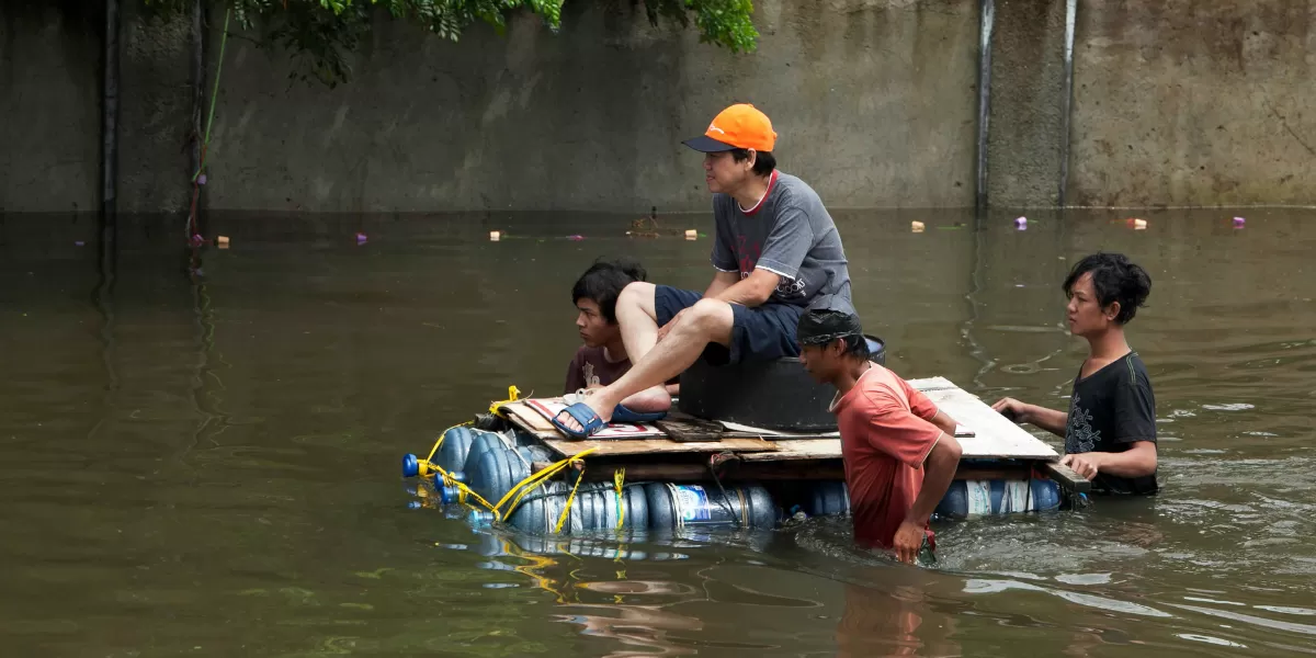 Ilustrasi banjir di Kendal. (Pexels/Jeffry Surianto)