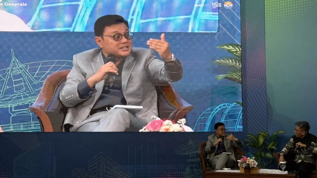 Wakil Direktur Utama (Wadirut) Mining Industry Indonesia (MIND ID), Dany Amrul Ichdan mengatakan Indonesia harus keluar dari jebakan negara berpendapatan menengah, sudah saatnya &ldquo;naik kelas&rdquo;. (Dok. MIND ID)