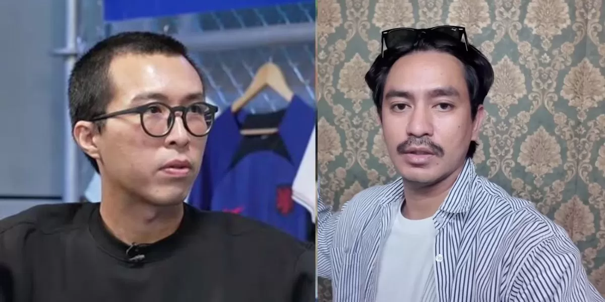 Dokter Tirta (kiri) tanggapi pernyataan terbaru Mohan Hazian (Kolase YouTube VINDES, Mohan Hazian)