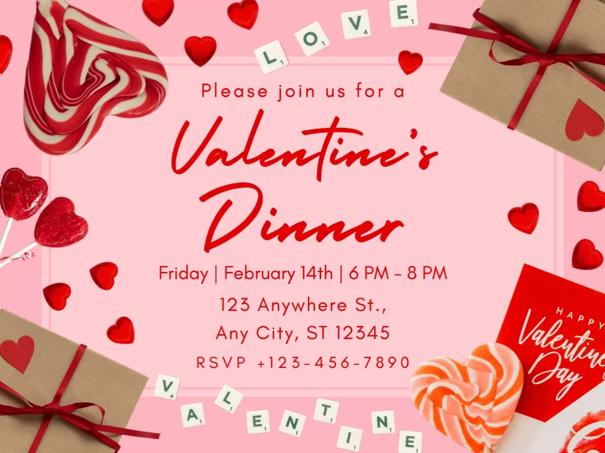 Poster Valentine 2026. (Canva.com/Studio Maya)