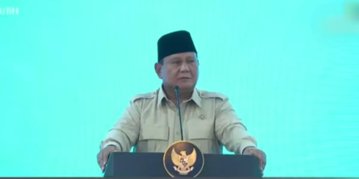 Presiden RI Prabowo Subianto  (YouTube Sekretariat Presiden )