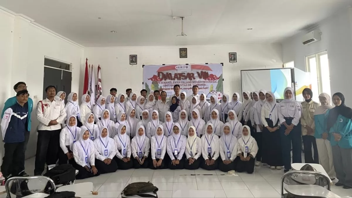 Potret para peserta Diklatsar KSR PMI Unit Univeristas dr. Soebandi (Dok. PMI Jember)