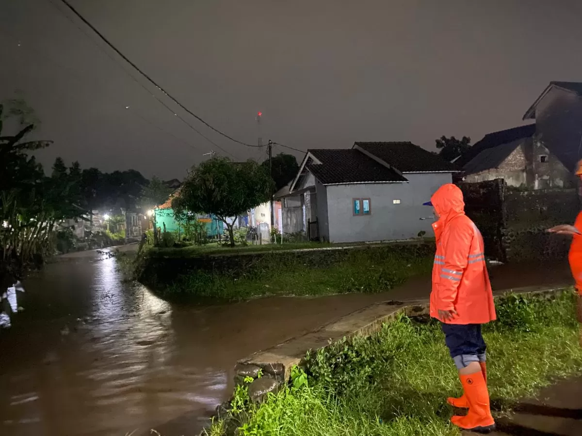 Kondisi banjir yang melanda rumah warga (Dok BPBD Jember)